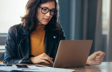 Woman deciding whether to become a North Carolina real estate broker