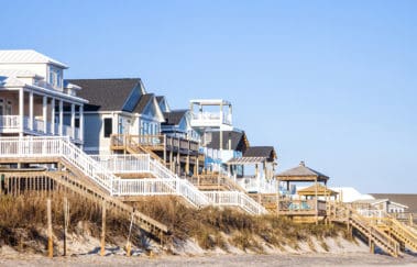 Waterfront homes, Surf City.