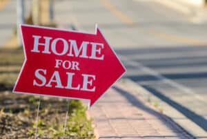 home for sale sign