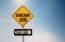 road signs showing a better job after a career change