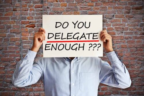 Do you delegate or are you a control freak?